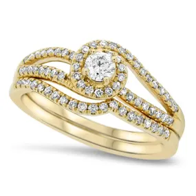 Diamond Bridal Ring Set