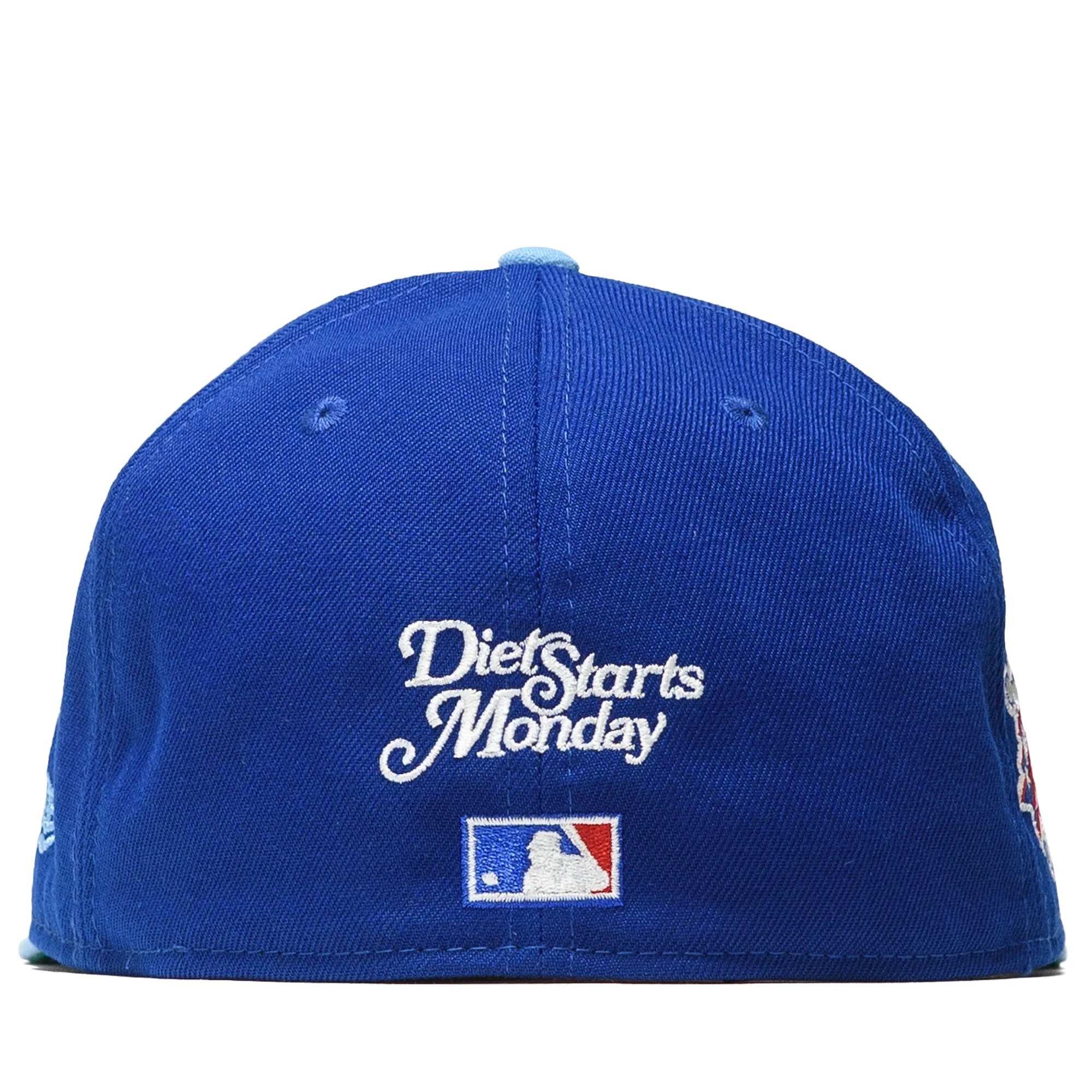 Diet Starts Monday x New Era Texas Rangers 59FIFTY Fitted Hat - Blue