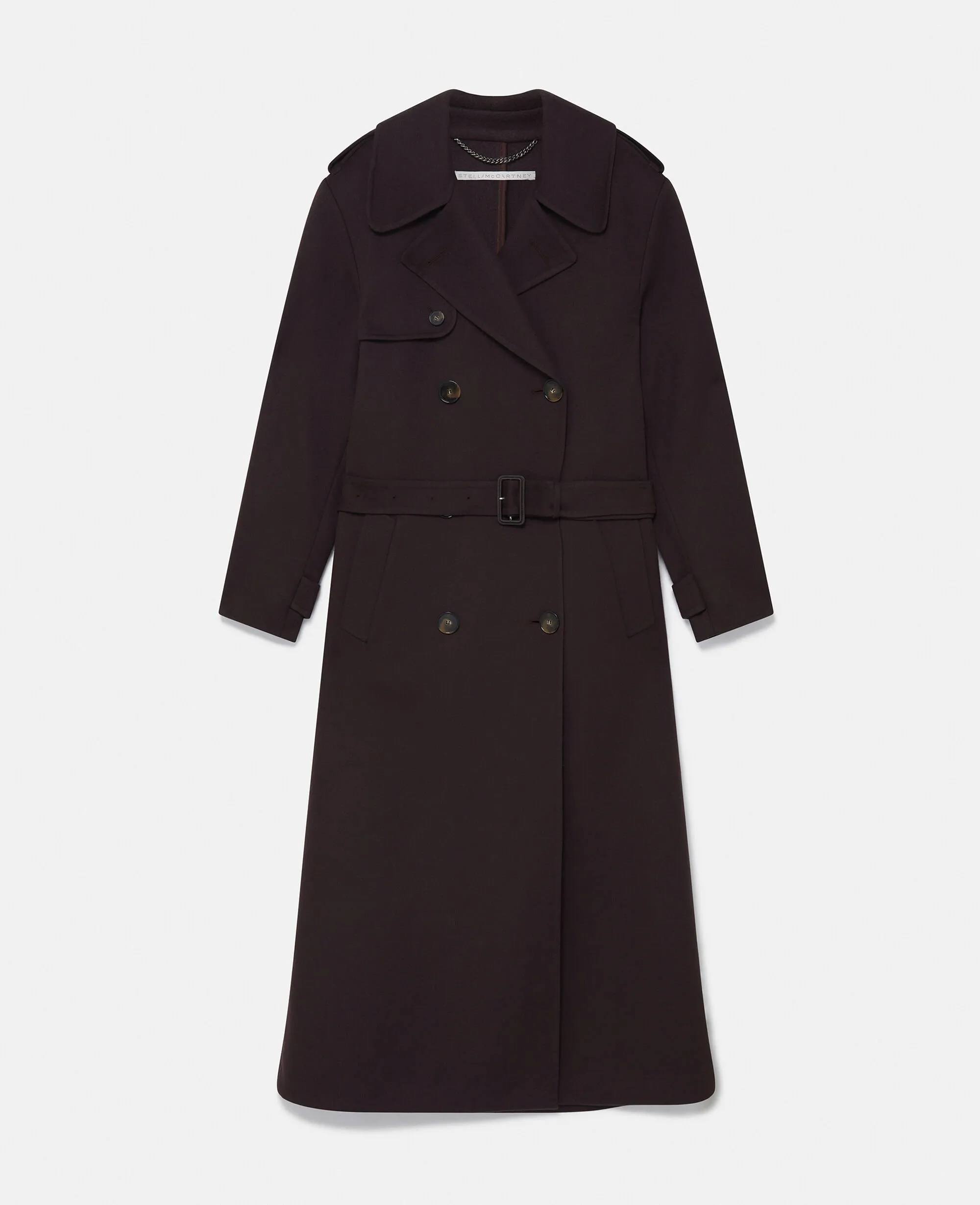 Double Faced Belted Trench Coat