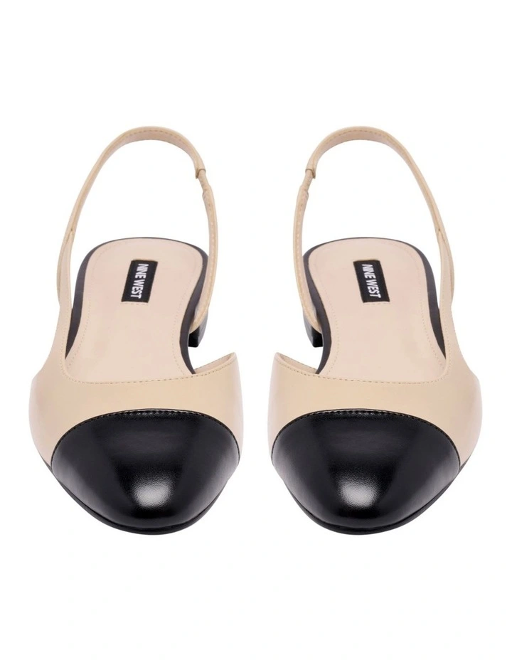 Dresa Slingback Flat in Nude