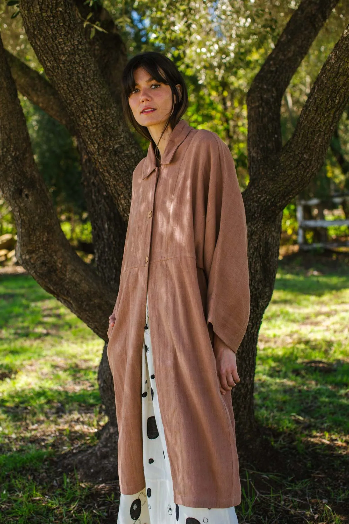 Brown Duster Coat