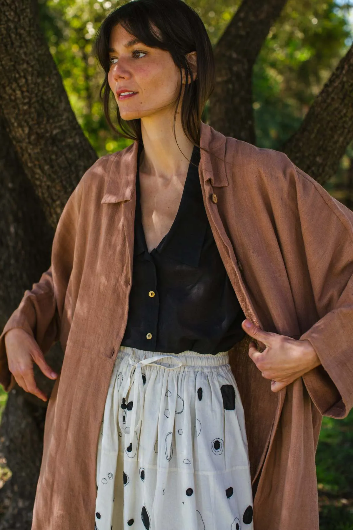 Brown Duster Coat