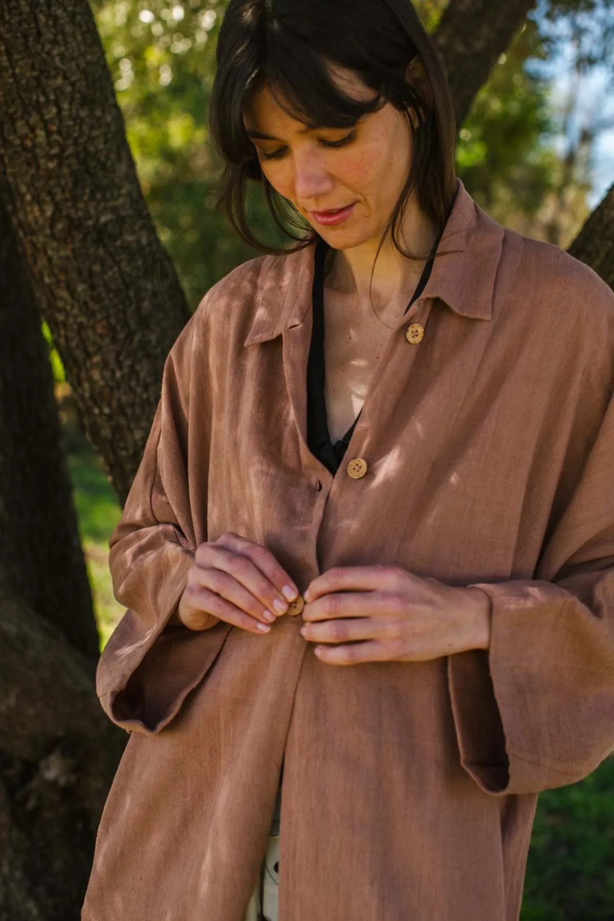 Brown Duster Coat