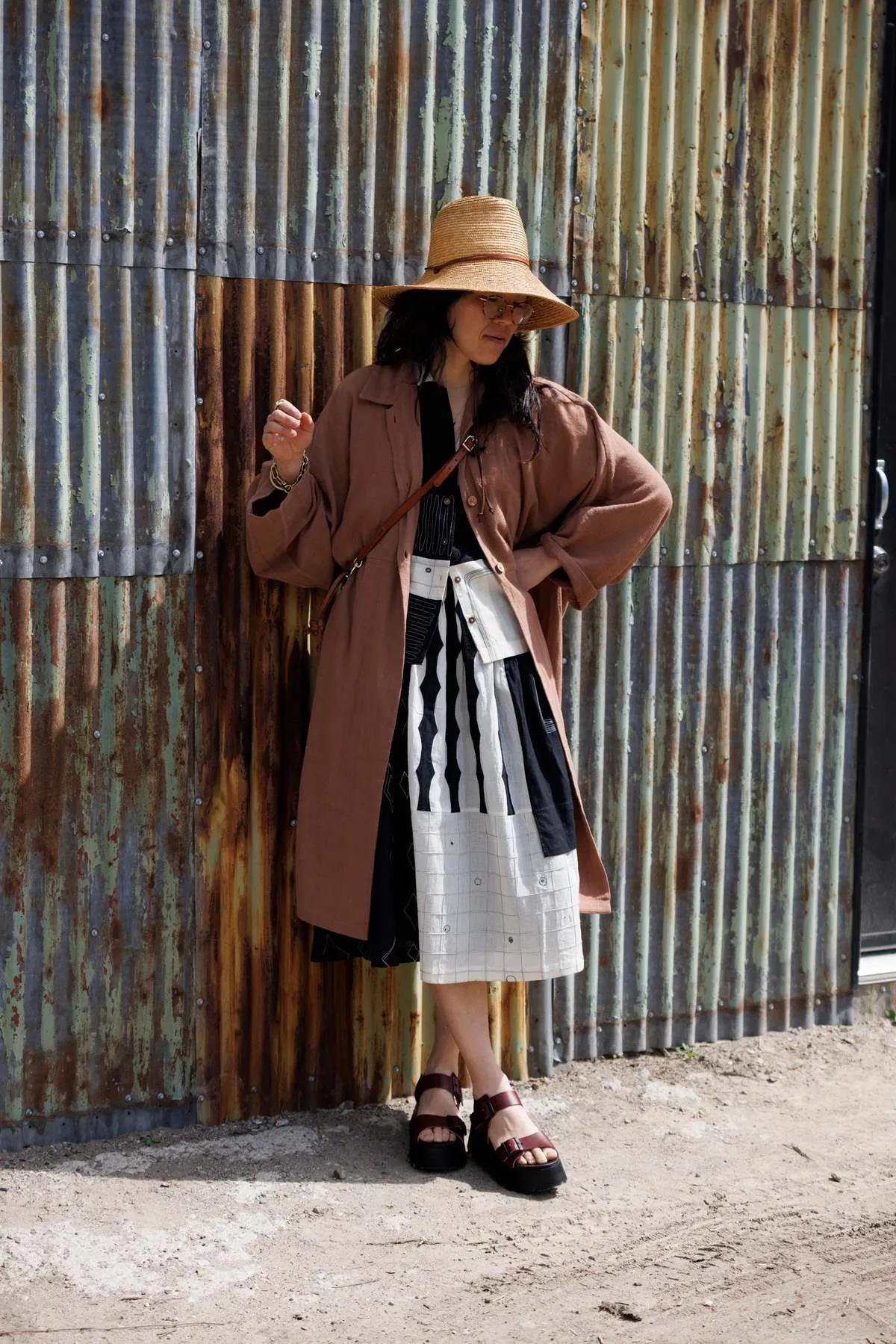 Brown Duster Coat