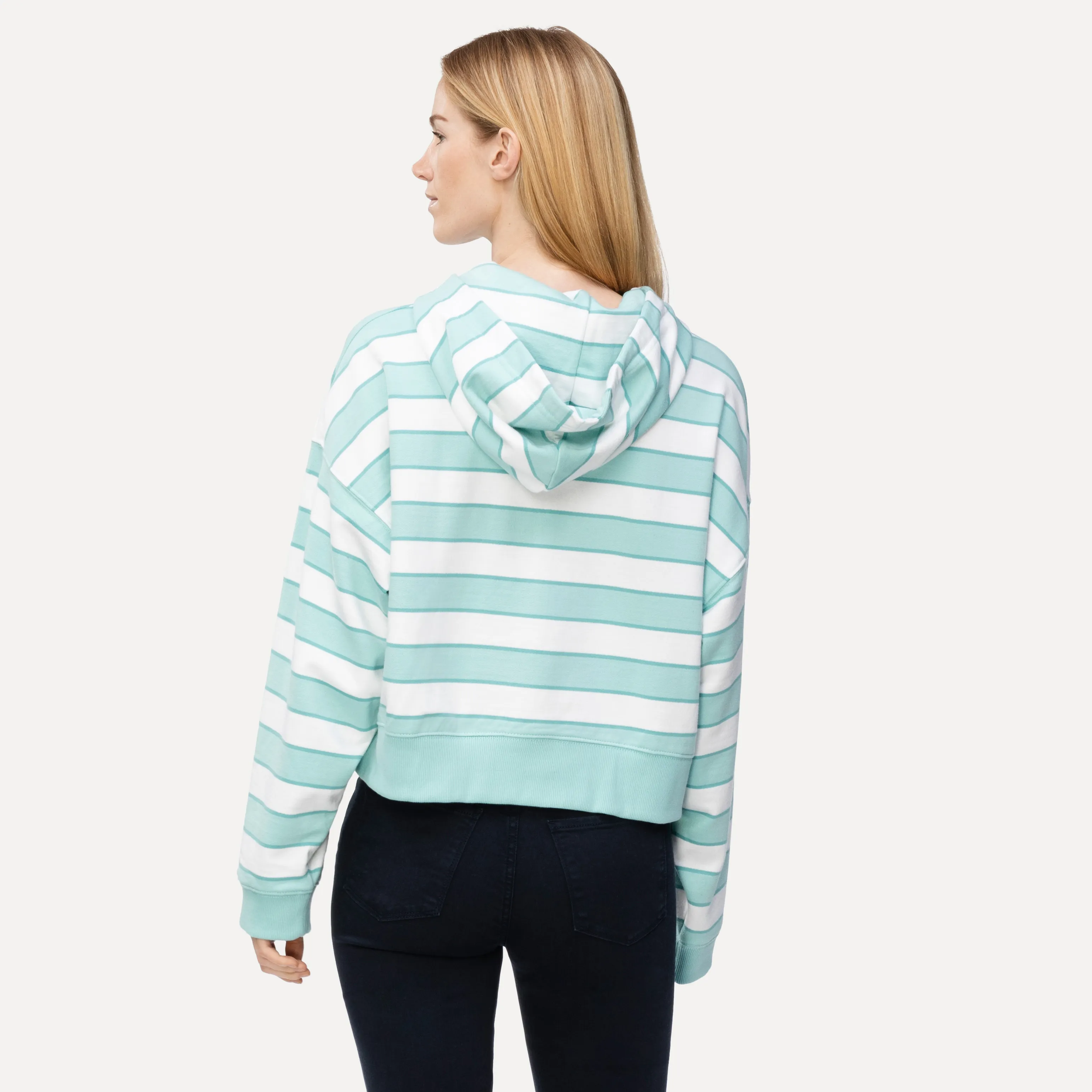 Embroidered Logo Stripe Hoodie | Jumpers | Tommy Hilfiger