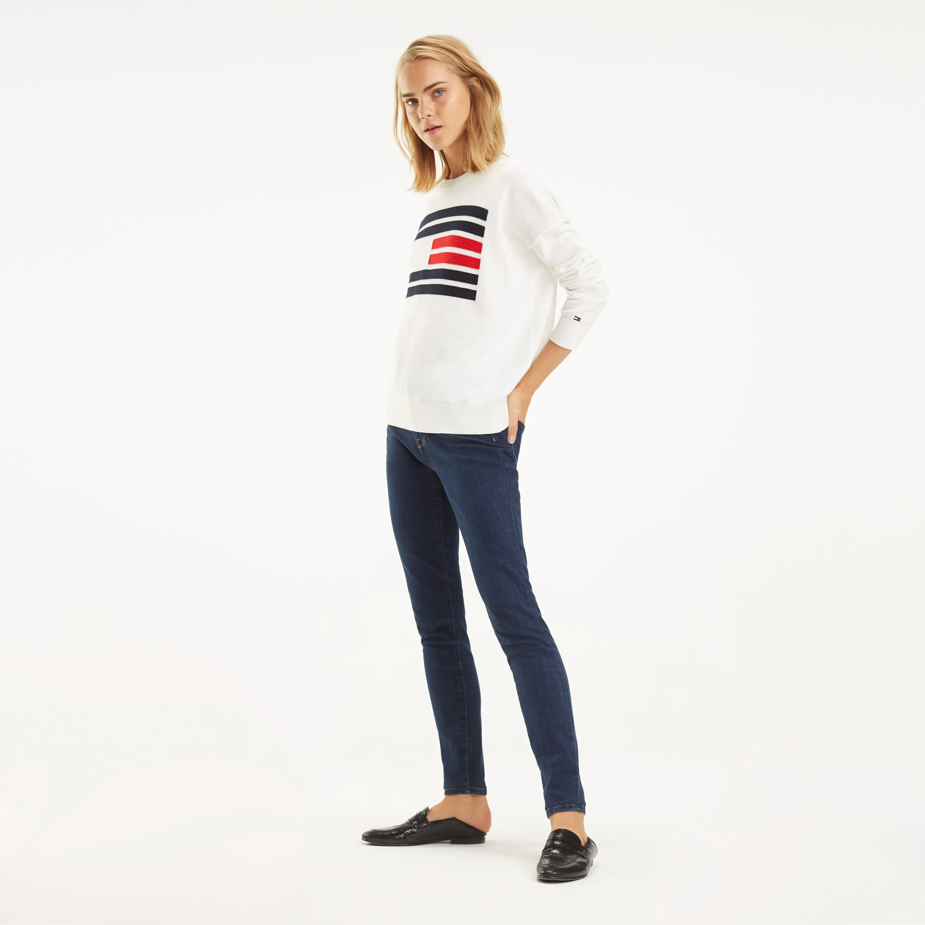 Essential Flag Design Jumper | Jumpers | Tommy Hilfiger