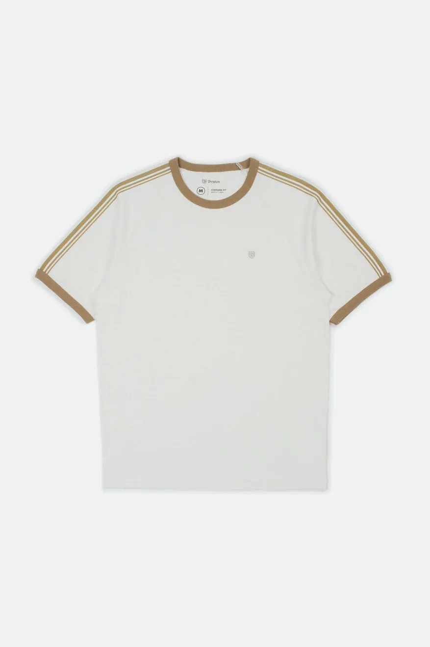 Este II S/S Knit - Off White/Coconut