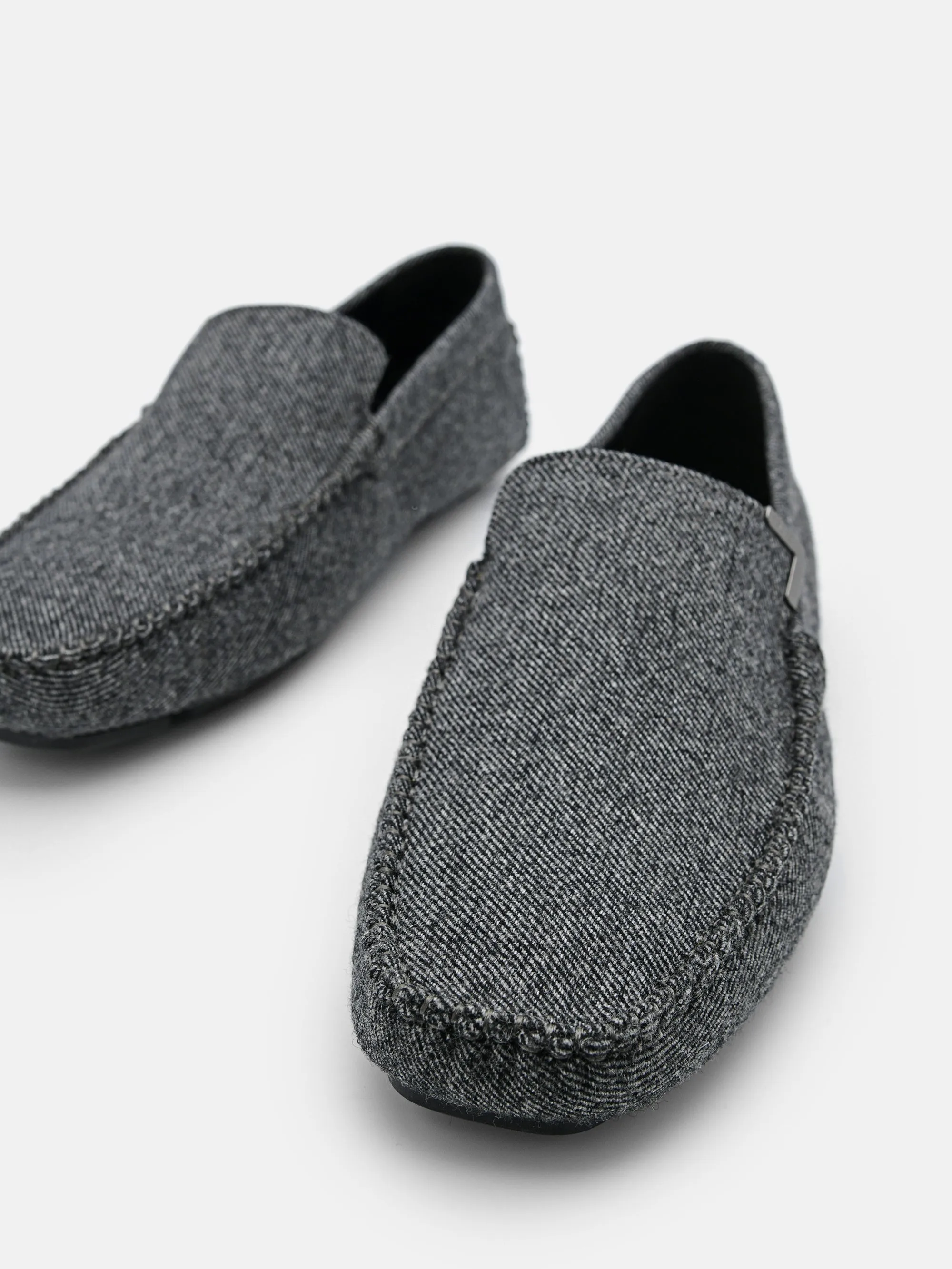 Fabric Moccasins