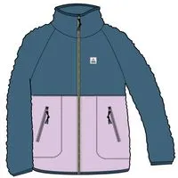 Fairbanks 2.0 Recycled Sherpa Fleece Full Zip Jacket - Lilac Mist