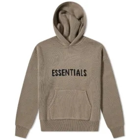 Fear of God ESSENTIALS Knit Hoody Umber