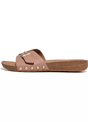 FitFlop iQushion Adjustable Buckle Slides | Grattan