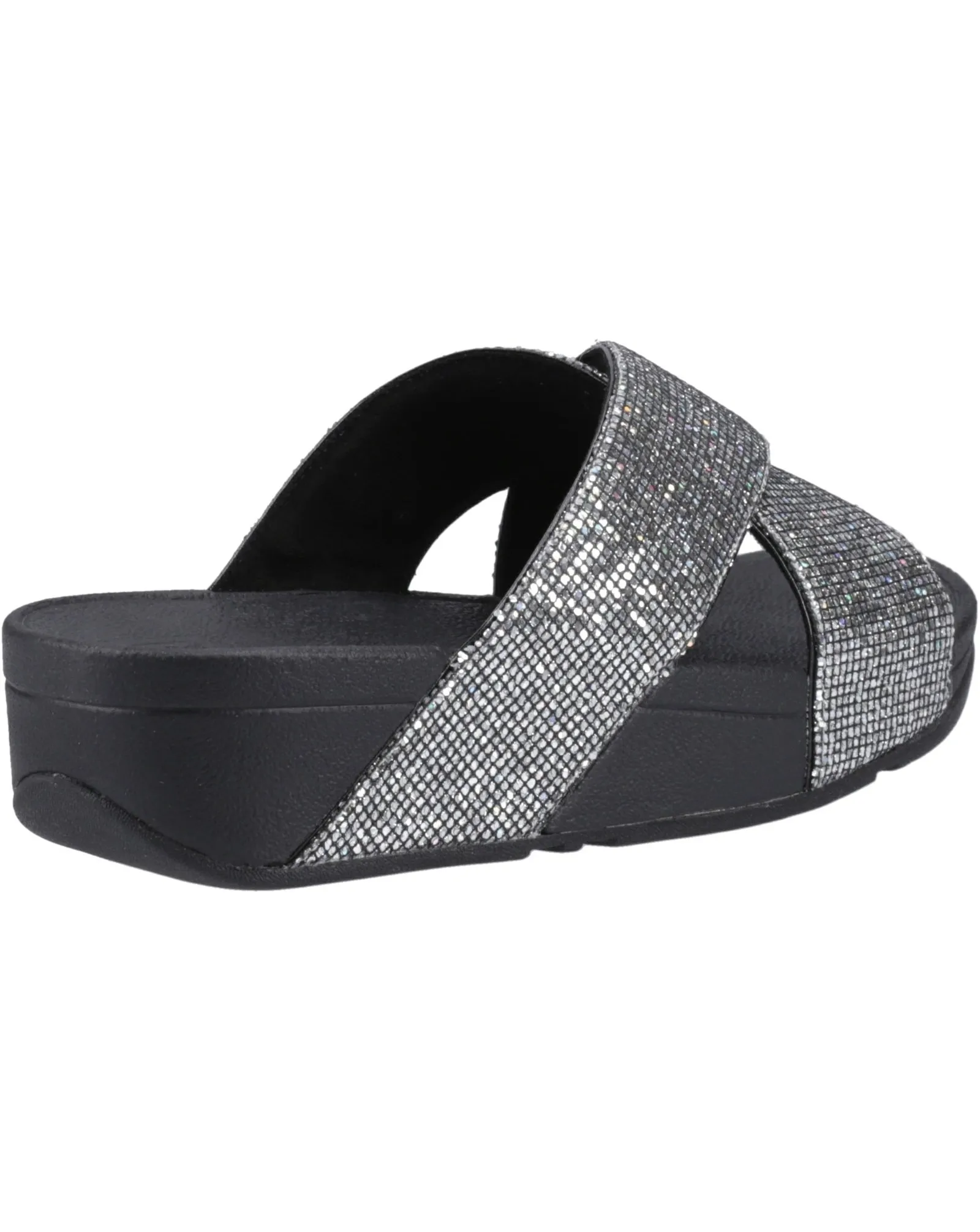 Fitflop Lulu Glitterball Cross Slides