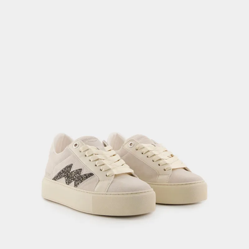 Flash Chunky Sneakers - Zadig & Voltaire - Leather - White