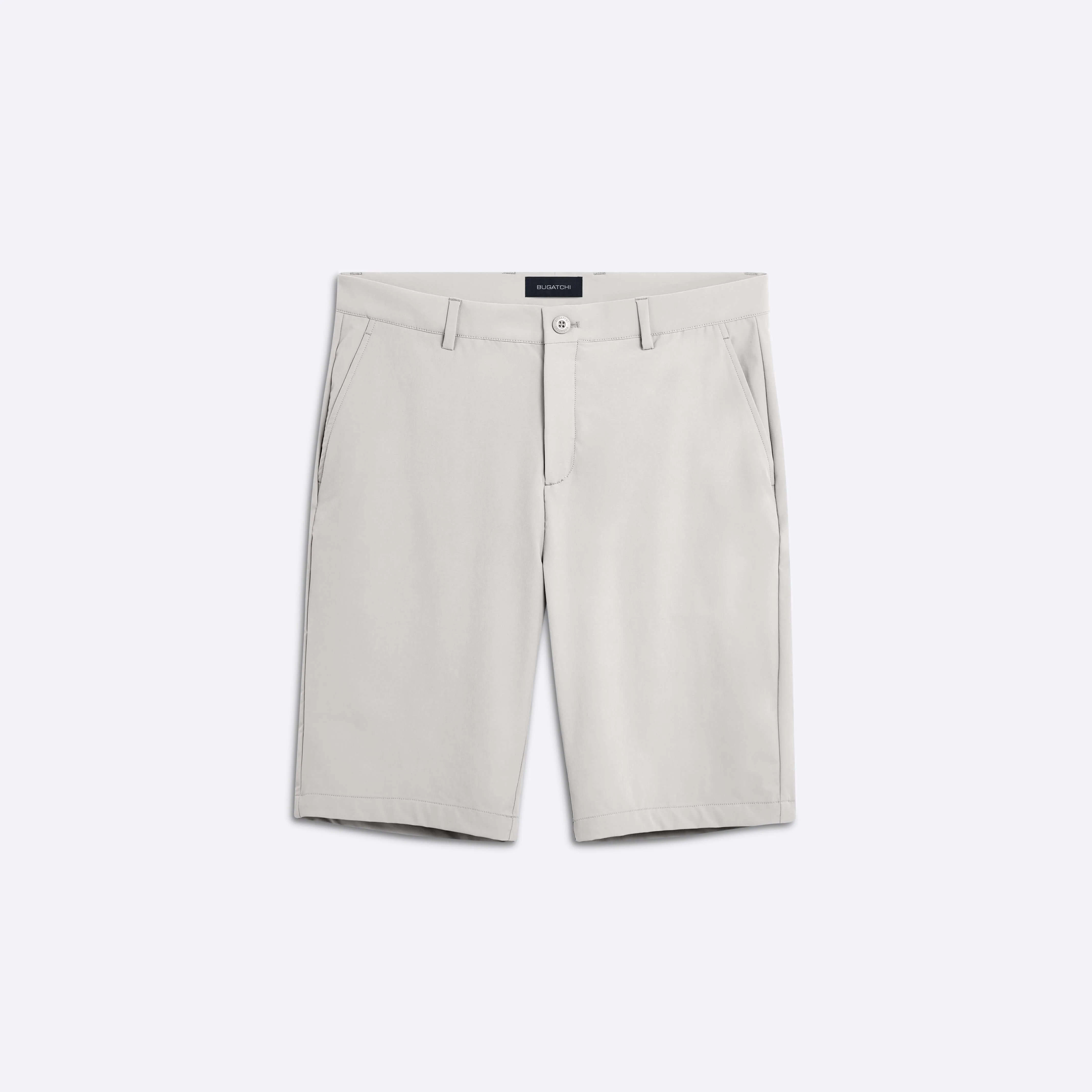 Flat Front Bermuda Shorts