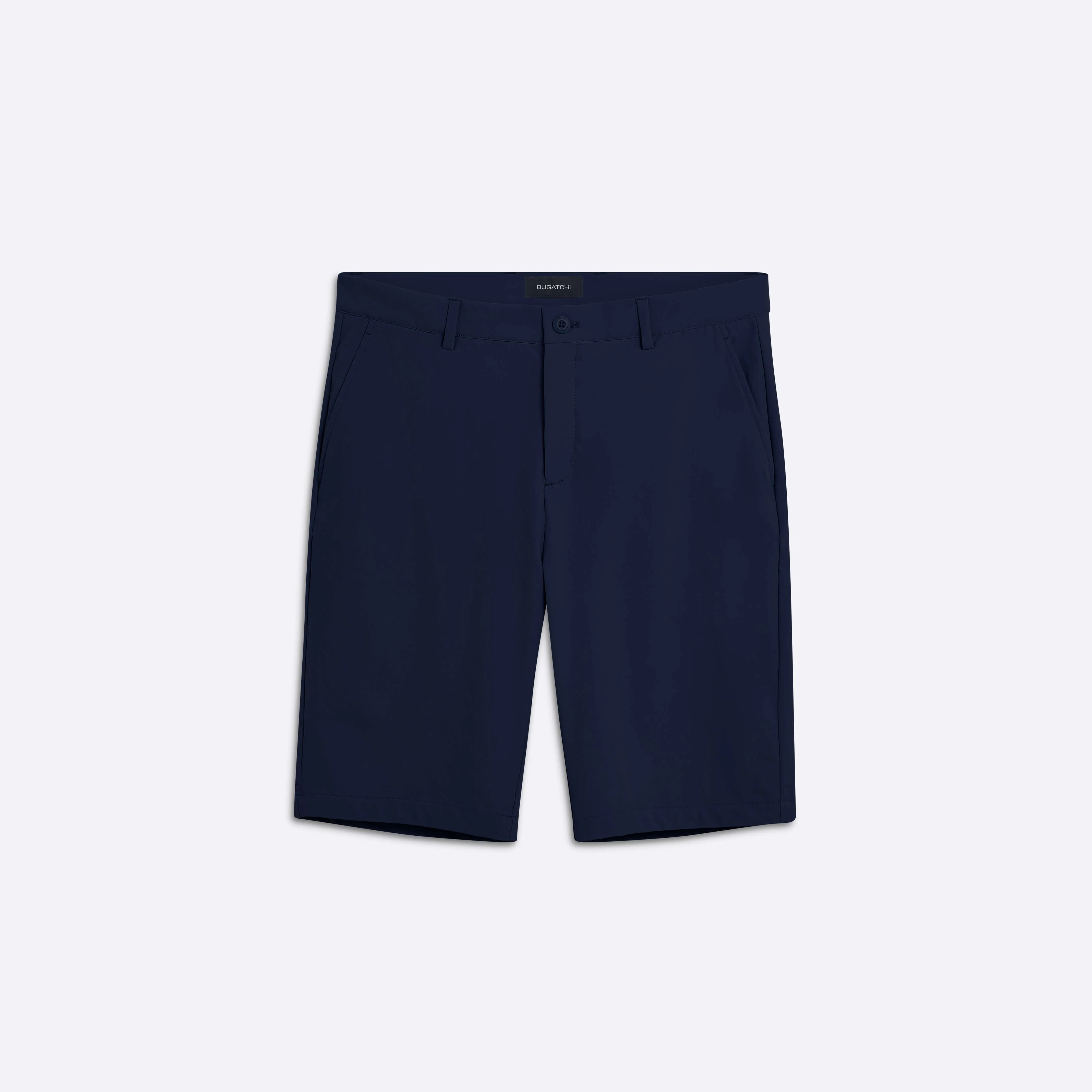 Flat Front Bermuda Shorts