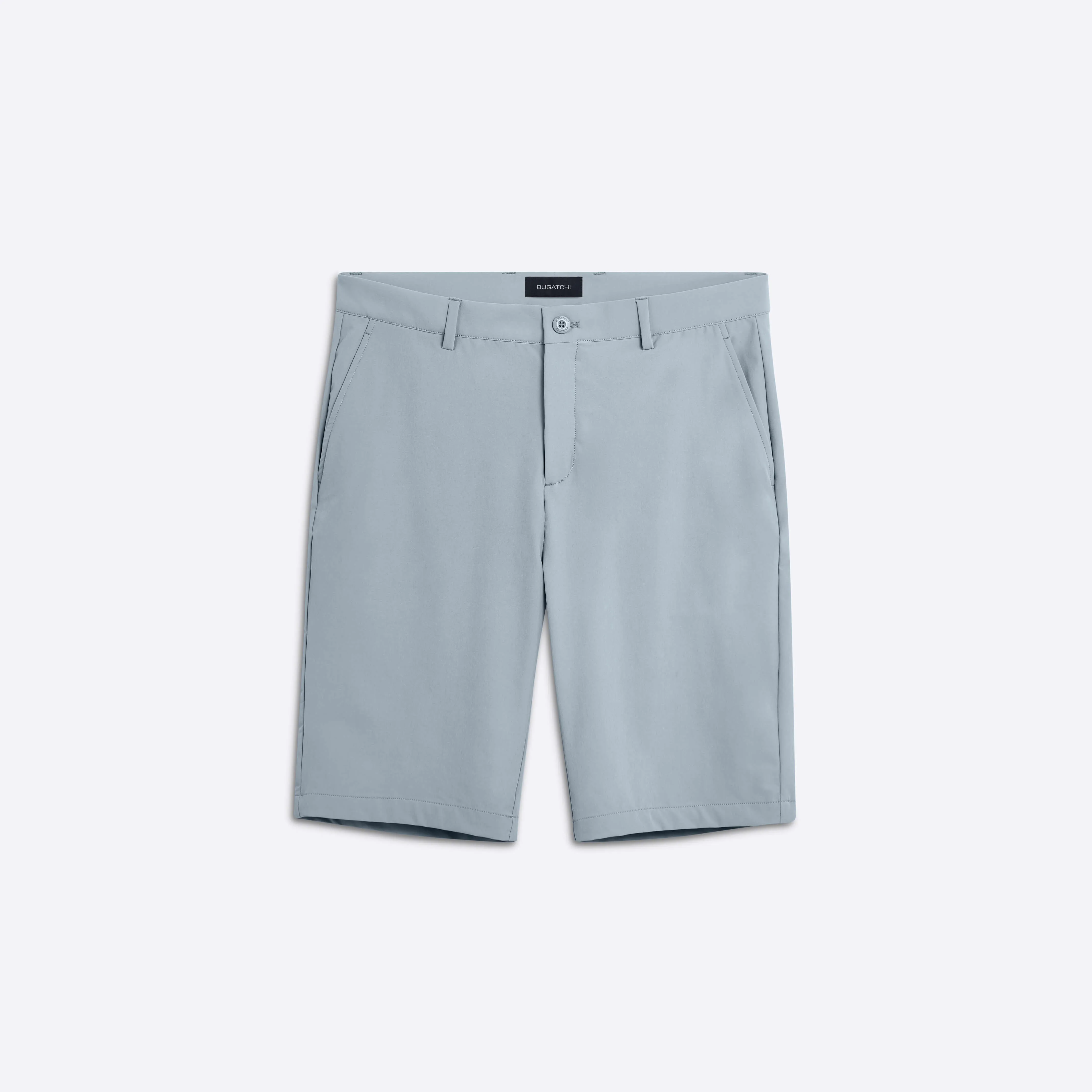 Flat Front Bermuda Shorts