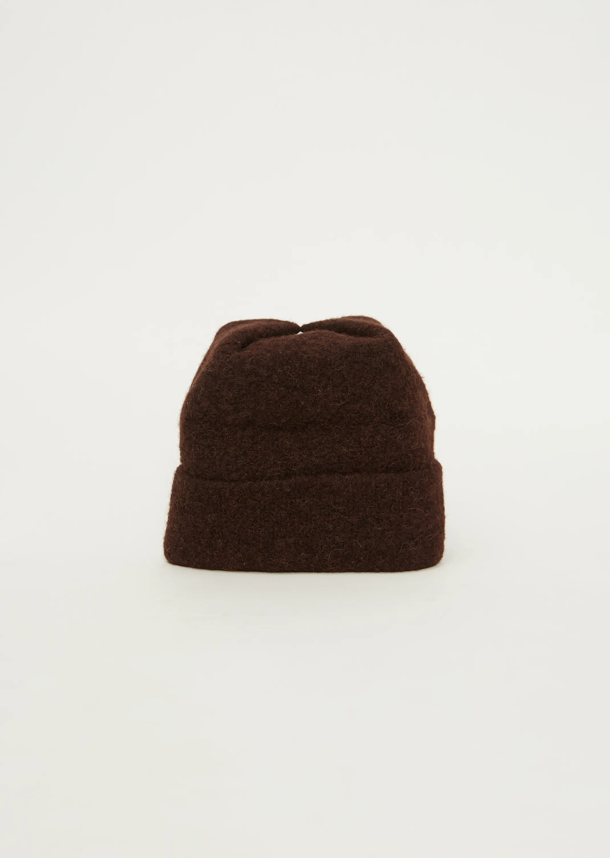 Fold Stretch Alpaca Wool Hat