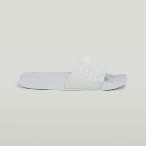 G-Star Raw Women's Cart V Slides Light Blue