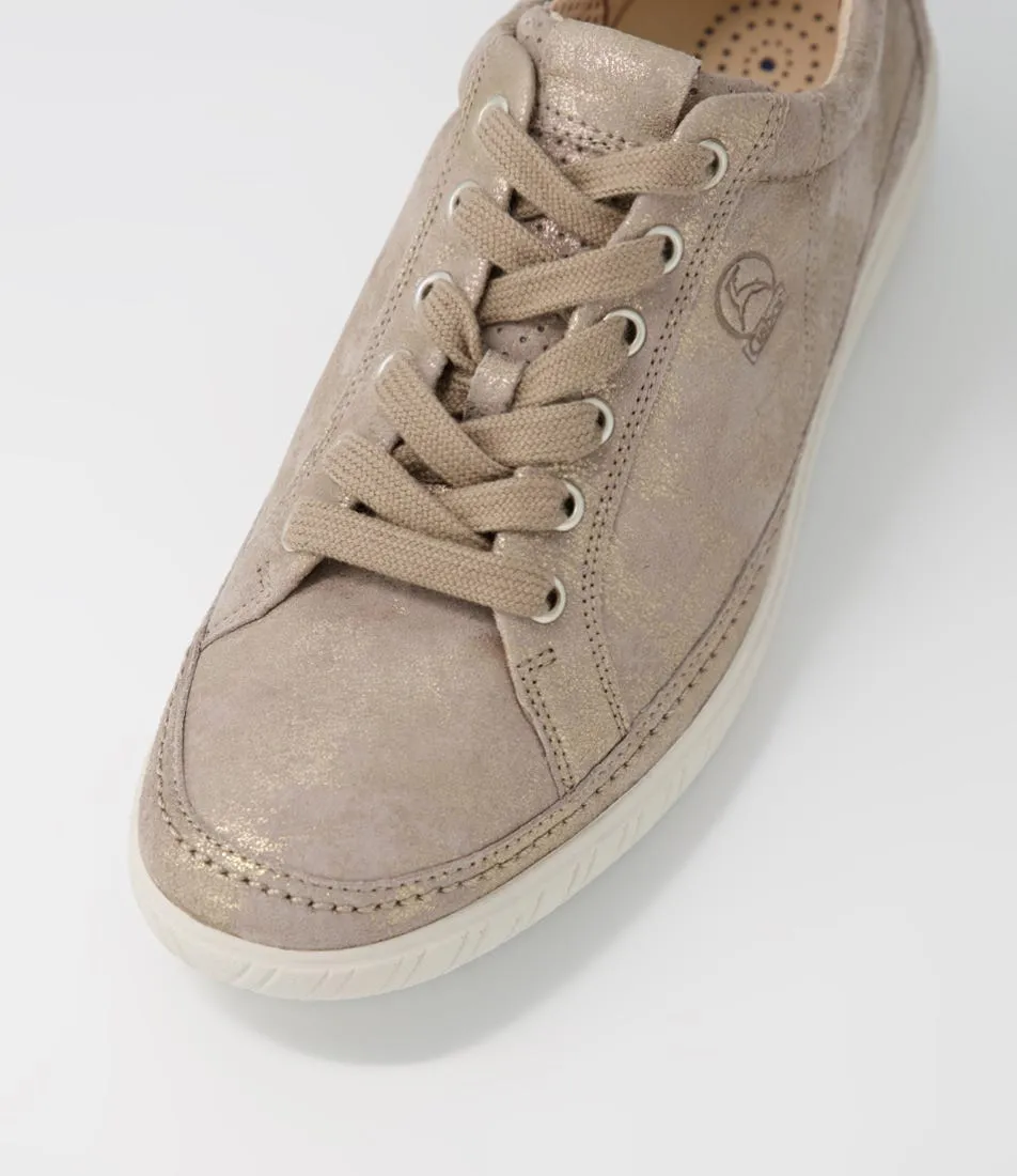 GABOR Fenja Muschel Suede Sneakers