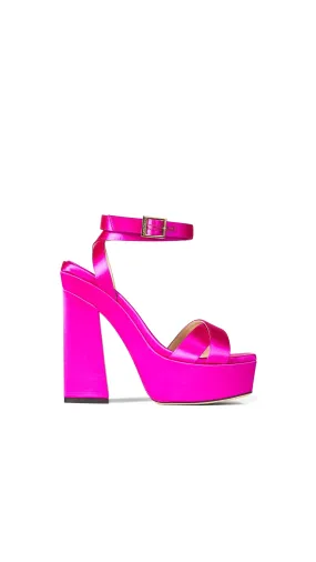 Fuchsia Gaia 140mm Sandals