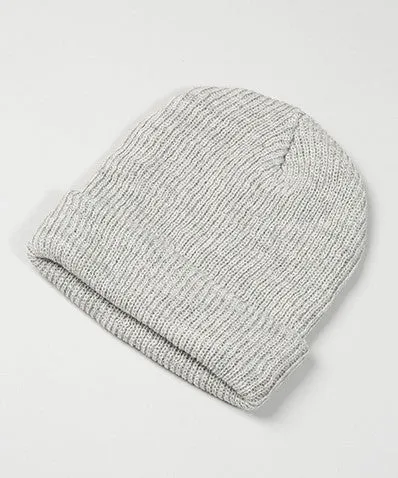 Gant Rugger Rib Knit Hat Grey Melange