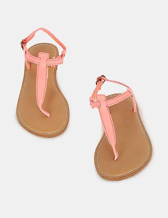 GAP Girls Coral T-Strap Sandals