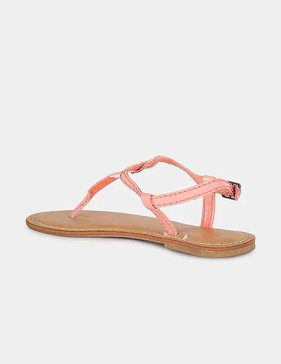 GAP Girls Coral T-Strap Sandals