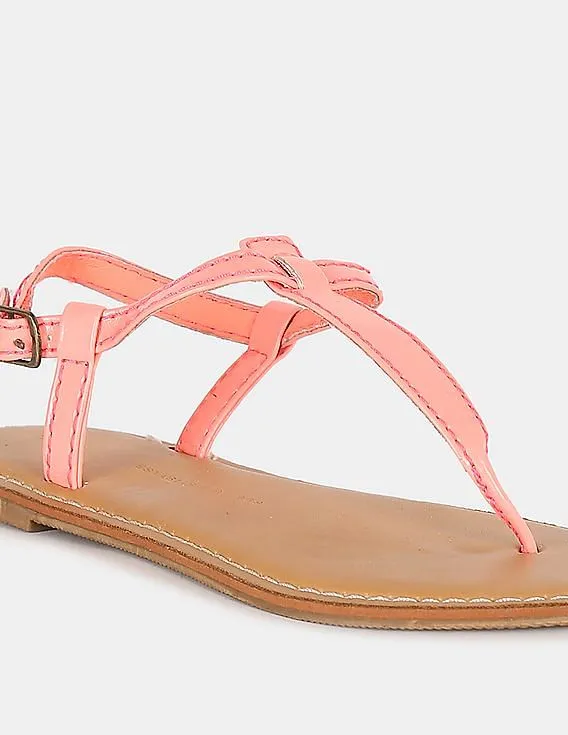 GAP Girls Coral T-Strap Sandals