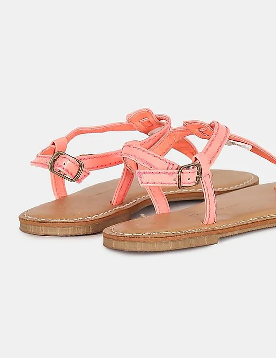 GAP Girls Coral T-Strap Sandals