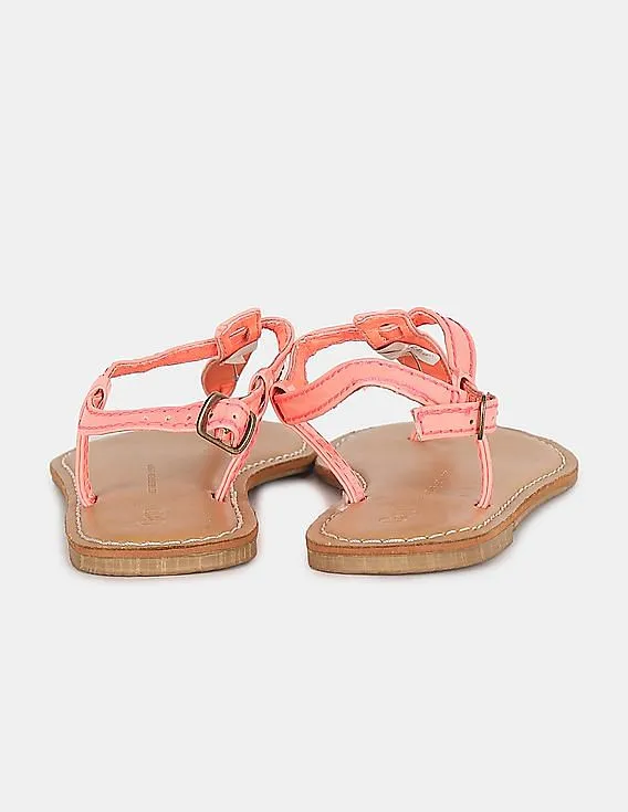 GAP Girls Coral T-Strap Sandals