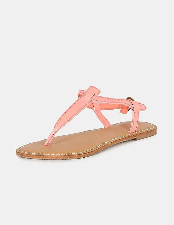 GAP Girls Coral T-Strap Sandals