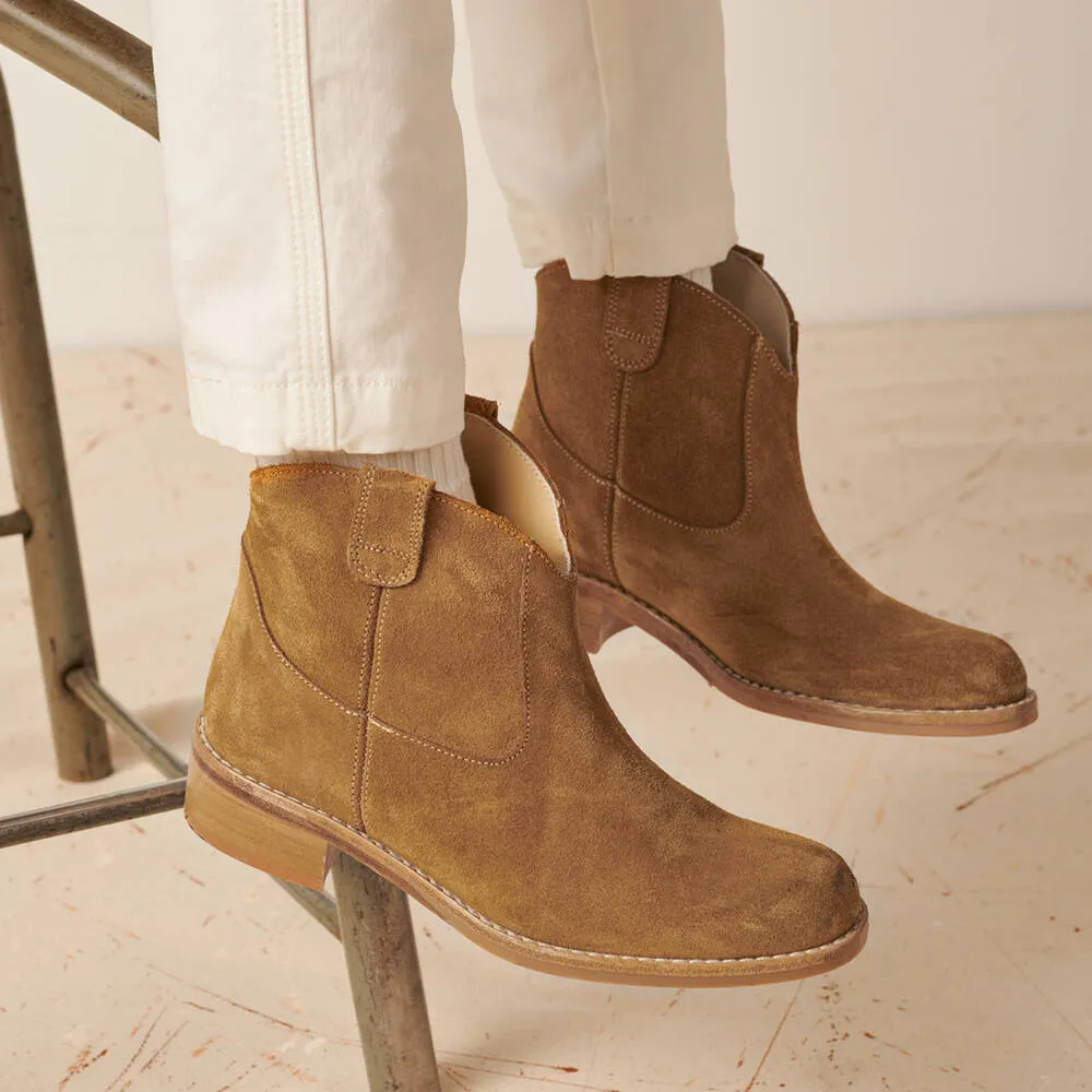 Suede Ankle Boots