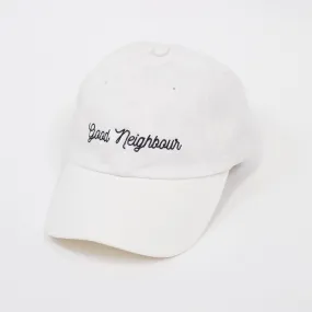 Good Neighbour Dad Hat (White)