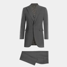 Groom Frock Coat with Grey Waistcoat in Grey