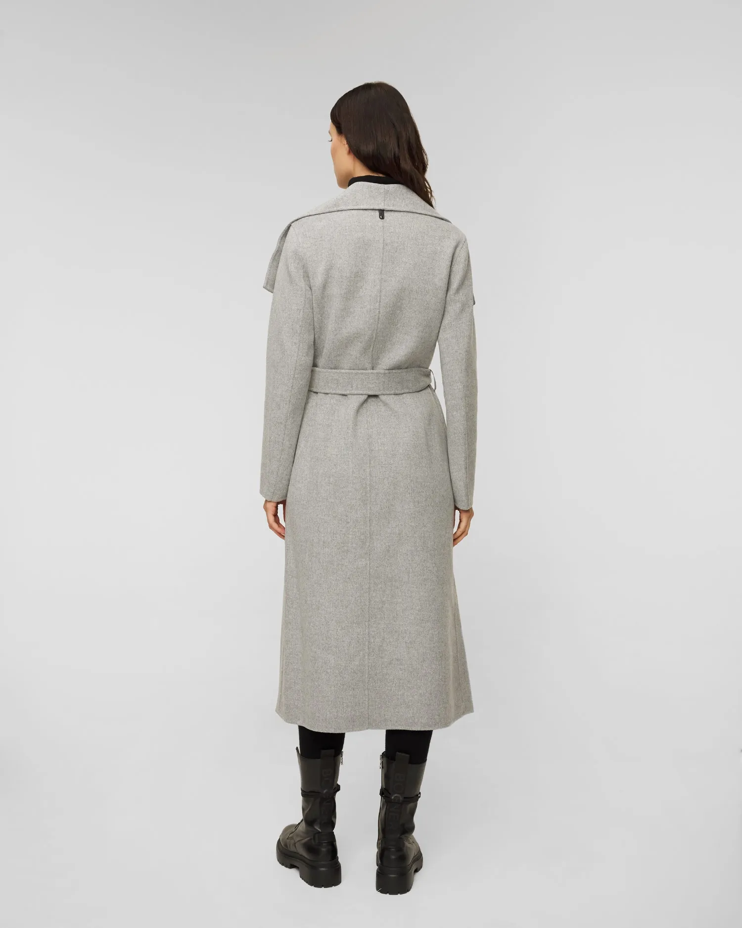 Grey wool coat for women Mackage Mai-cn p000702-27