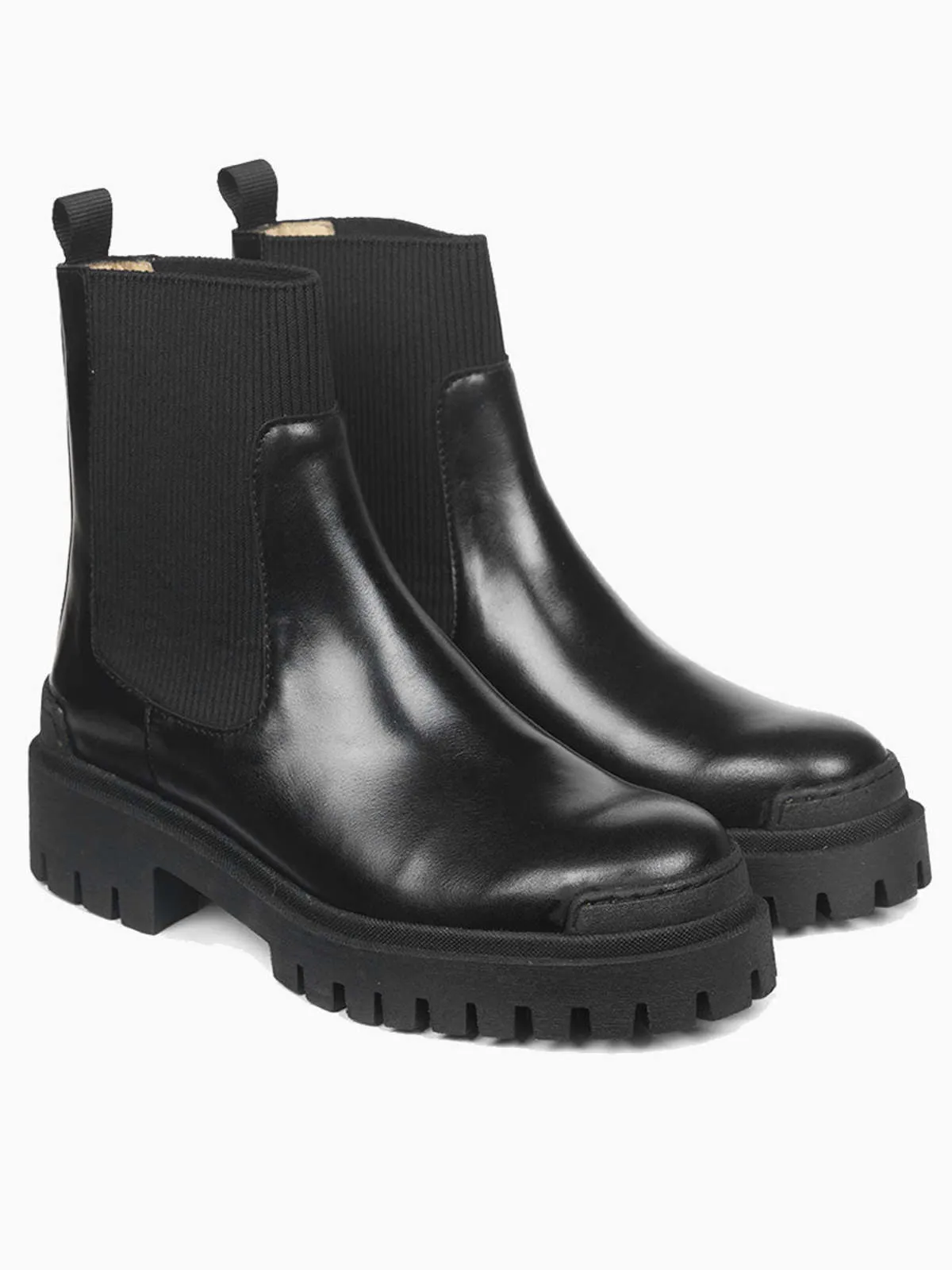 Black Hacker Chelsea Boots