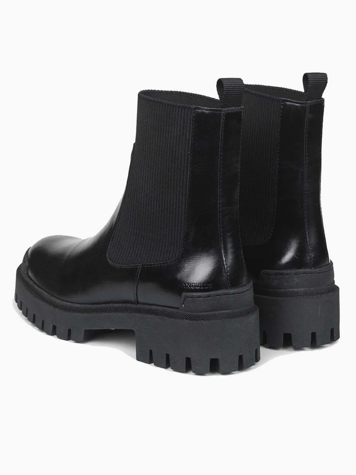 Black Hacker Chelsea Boots