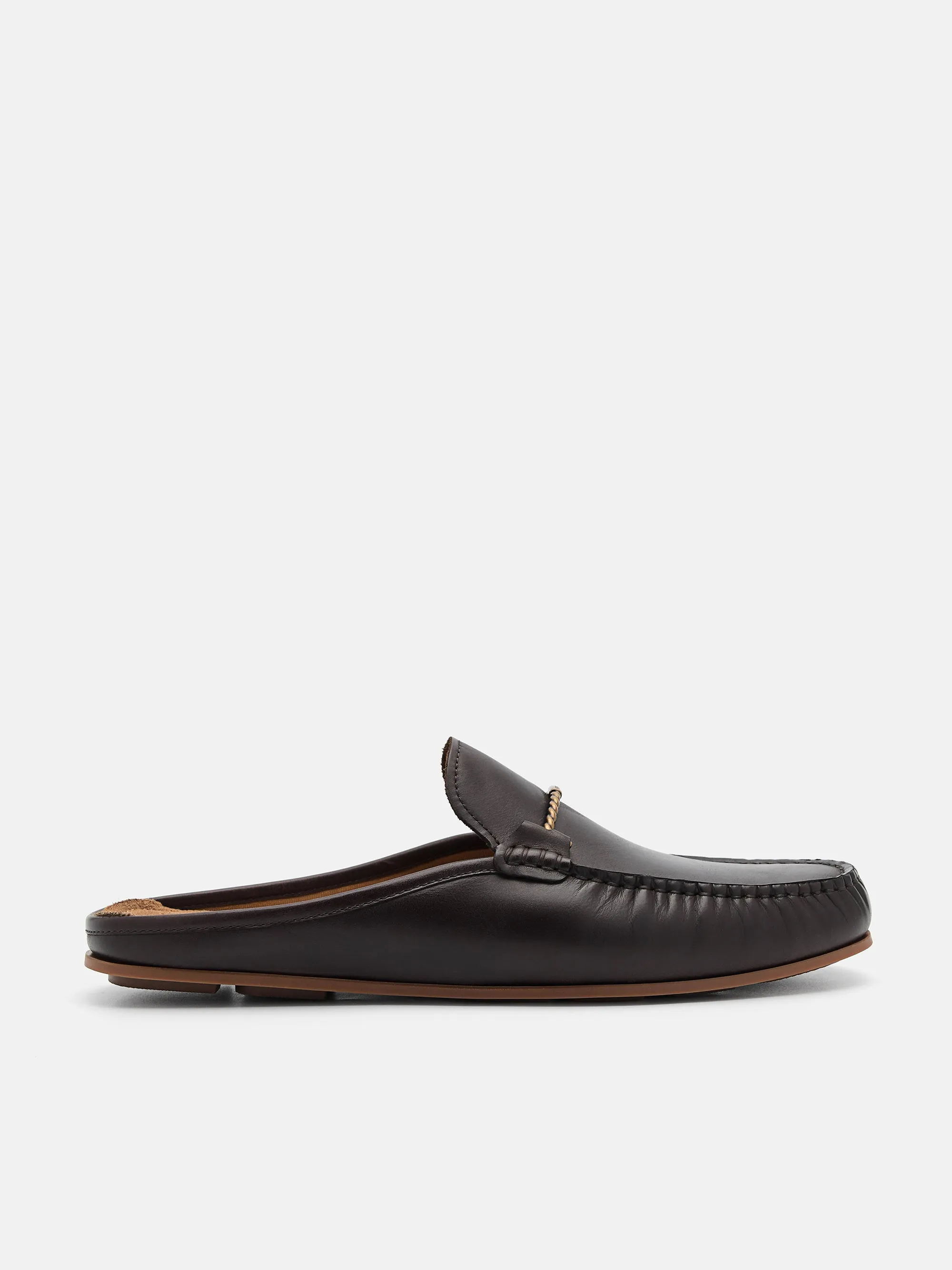 Hawser Leather Slip-On Moccasins