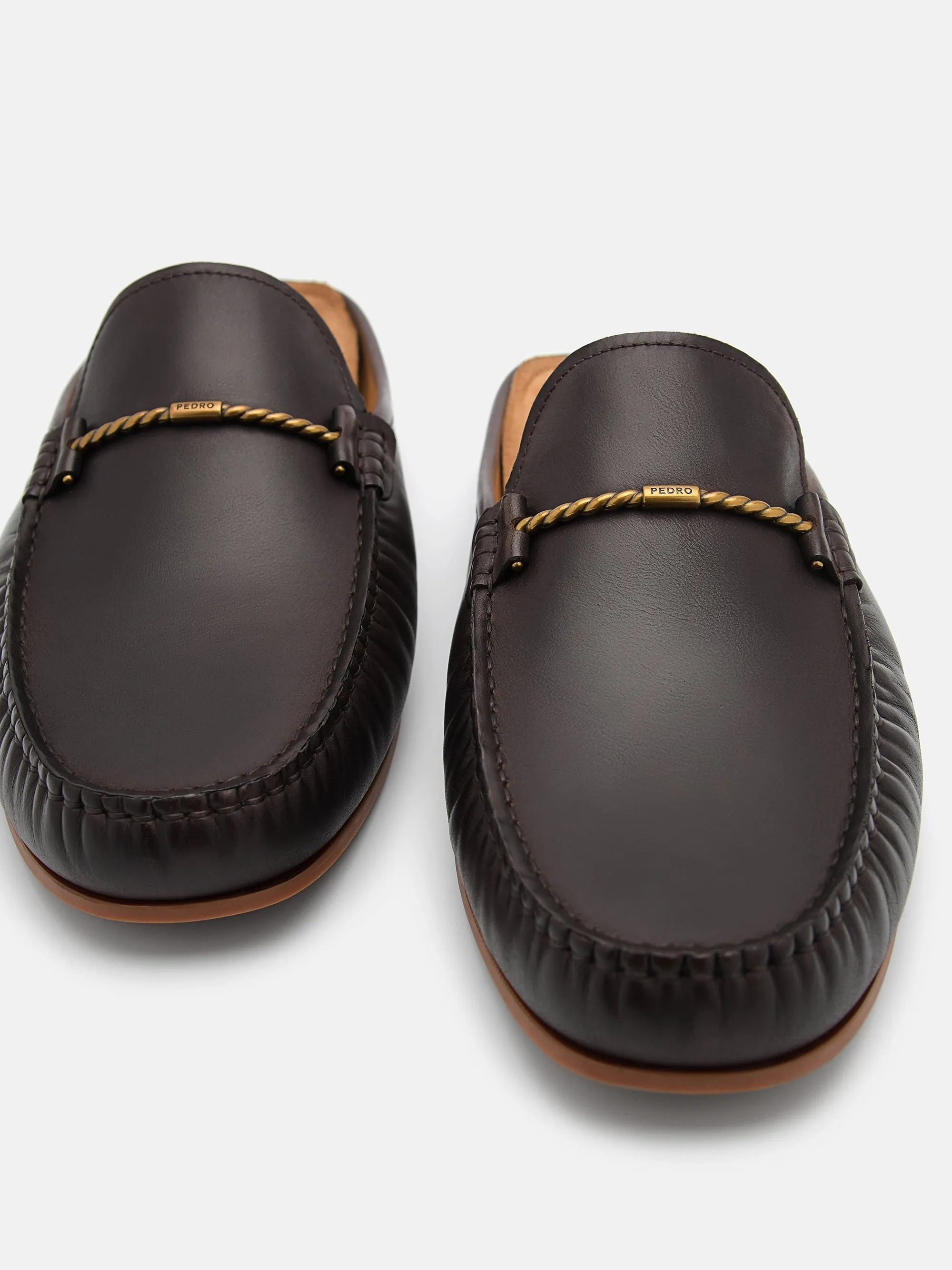 Hawser Leather Slip-On Moccasins