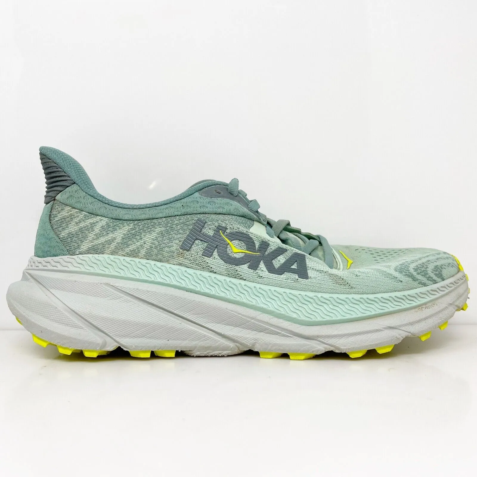 Hoka One One Womens Challenger ATR 7 1134498 MGTR Green Running Shoe Sneakers 9B