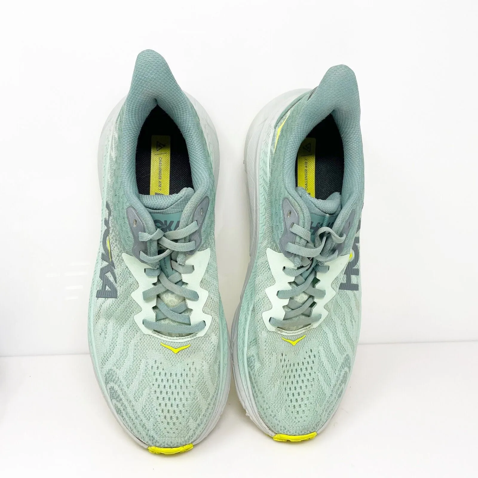 Hoka One One Womens Challenger ATR 7 1134498 MGTR Green Running Shoe Sneakers 9B