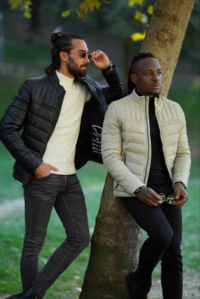 HolloMen Leather Jacket ( 2 Colors )