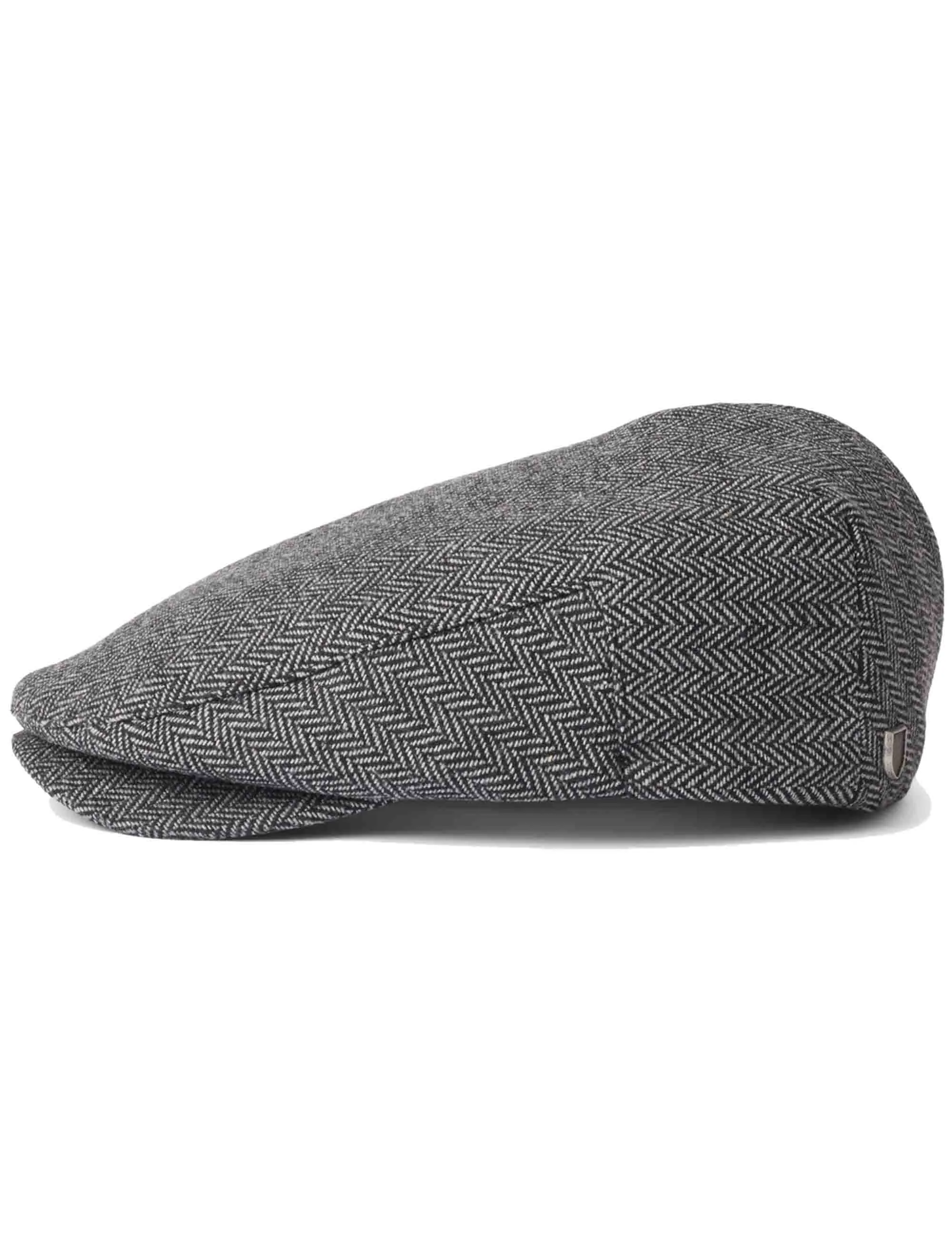 Hooligan Flat Cap - Grey/Black