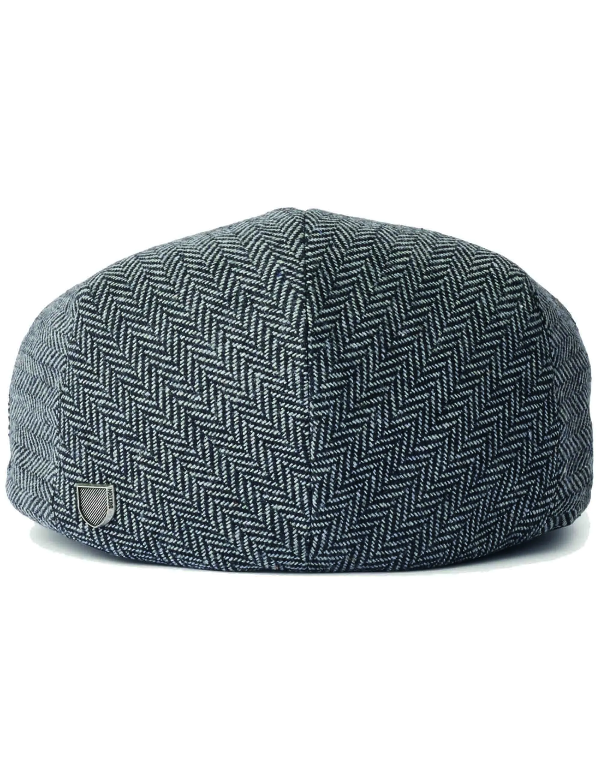 Hooligan Flat Cap - Grey/Black