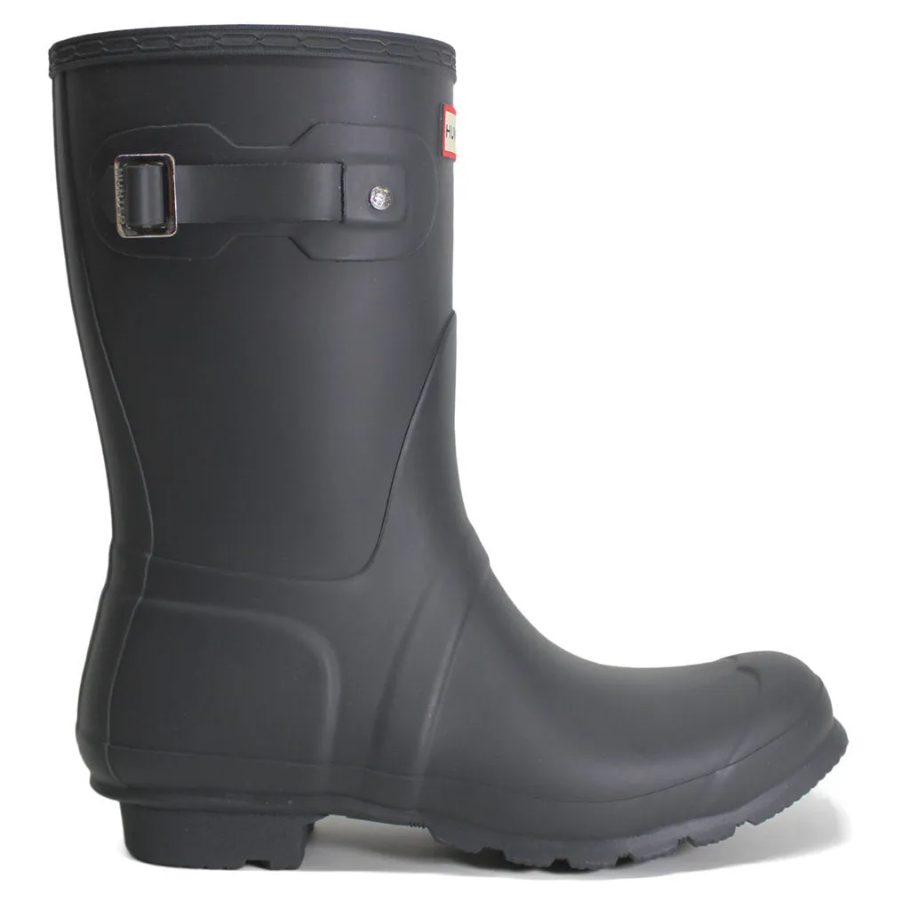 Hunter Original Short WFS1000RMA-DSL Rubber Womens Boots - Dark Slate - UK 8 - US 10 Women - EU 42