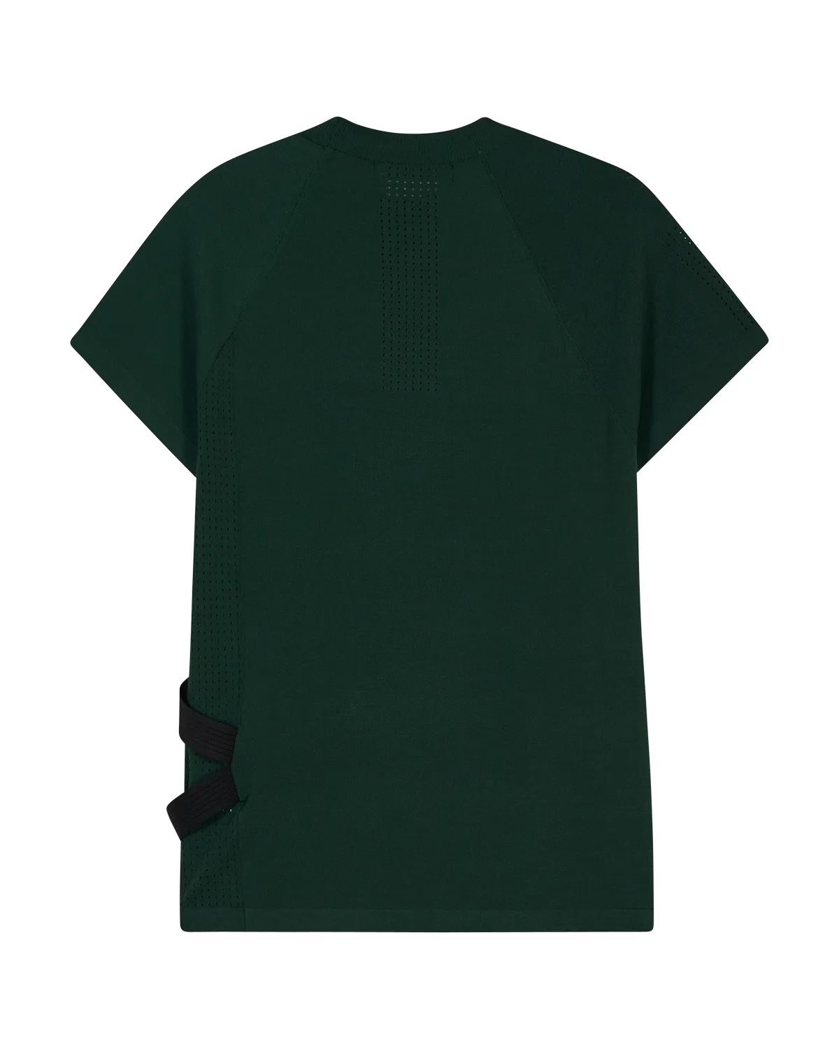 Strap Knit Top in Forest Green by HYEIN