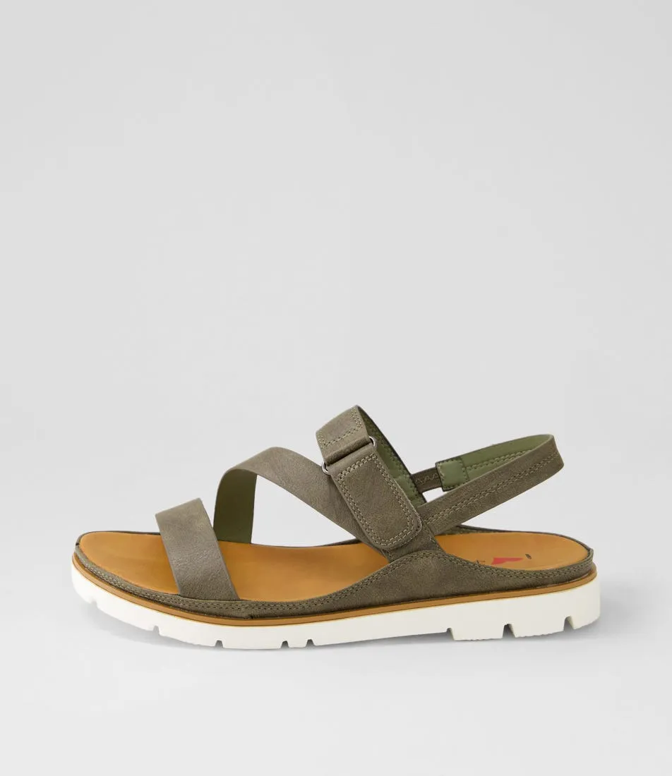 I LOVE BILLY Leilas Khaki Sandals