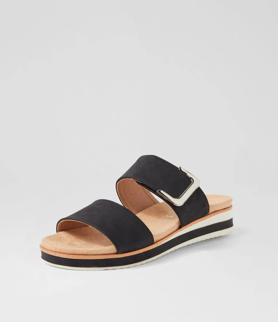 I LOVE BILLY Molka Black Sandals