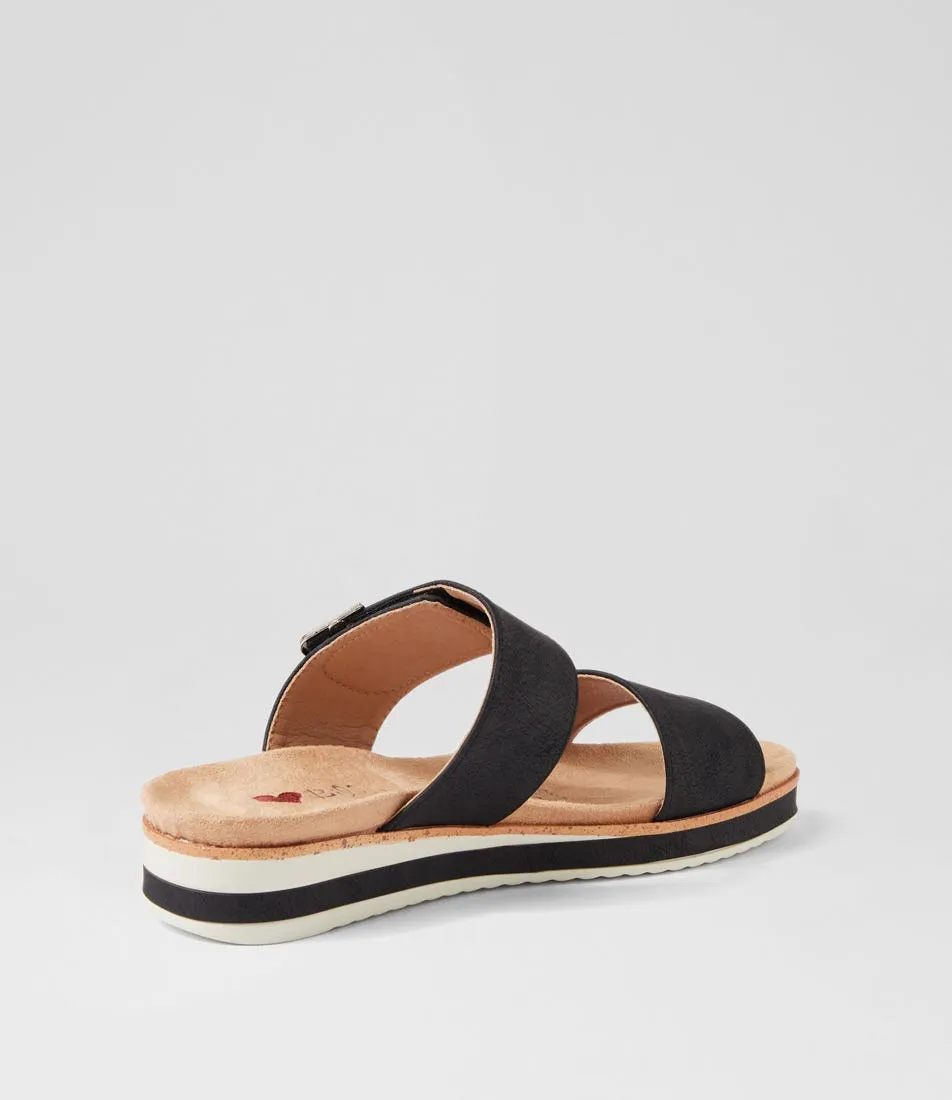 I LOVE BILLY Molka Black Sandals