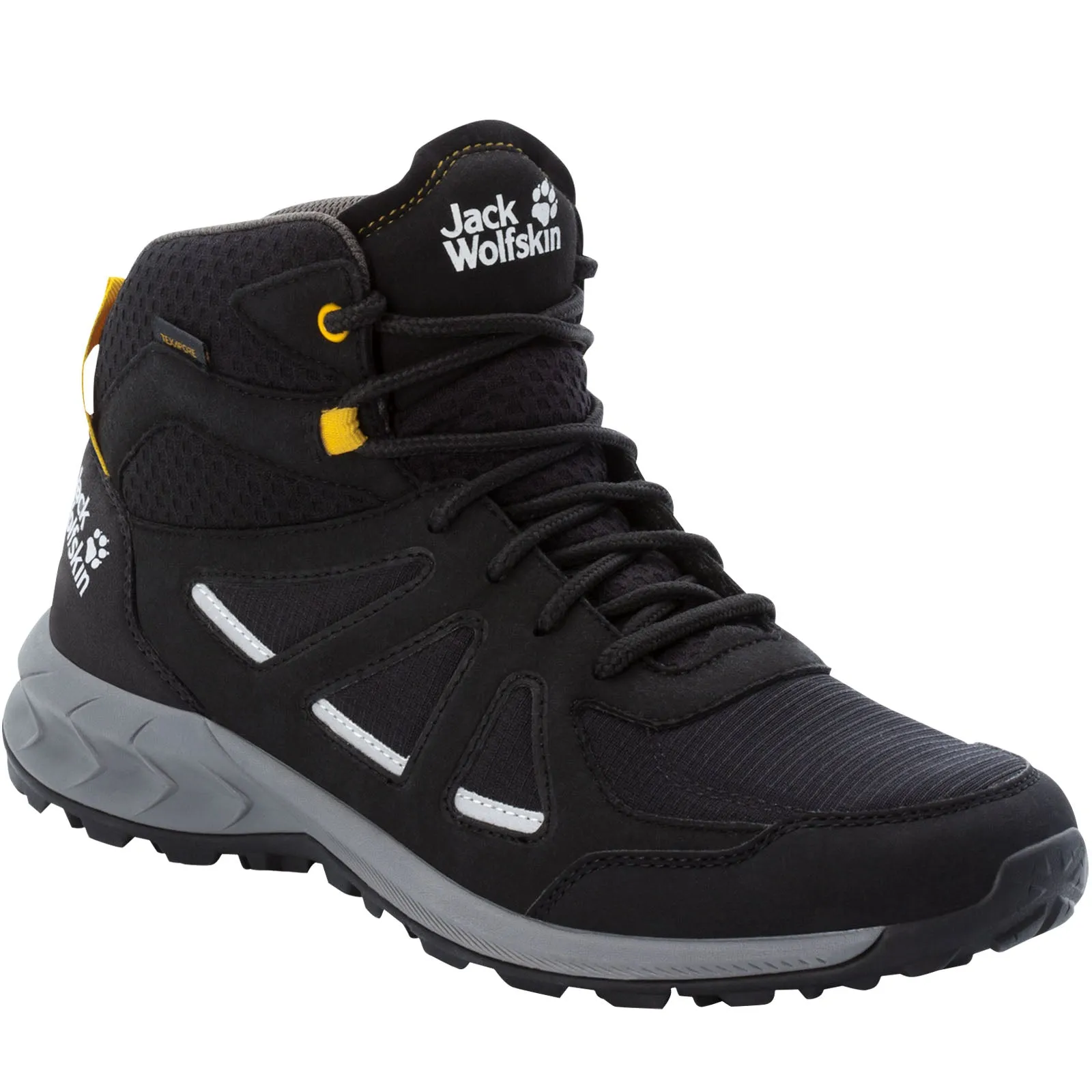 Jack Wolfskin Mens Woodland Texapore Walking Boots